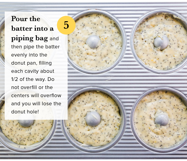 Lemon Poppyseed Donuts