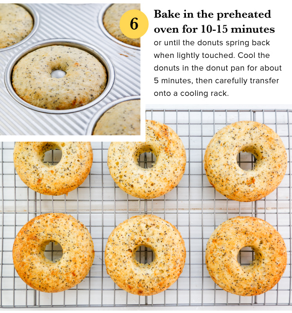 Lemon Poppyseed Donuts