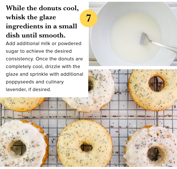 Lemon Poppyseed Donuts