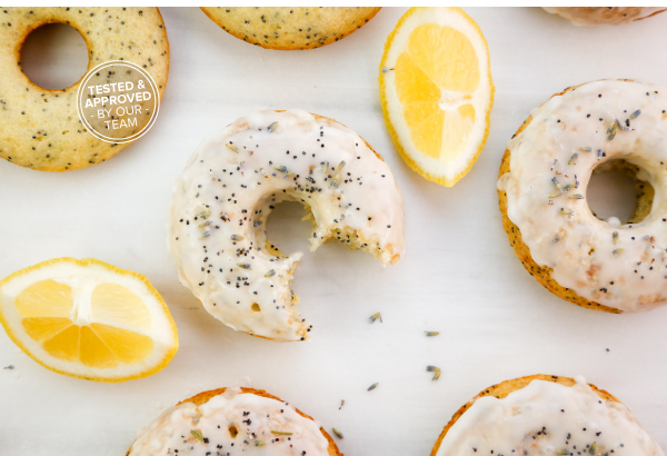 Lemon Poppyseed Donuts