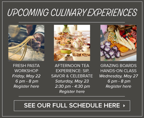Upcoming Culinary Experiences at the Store