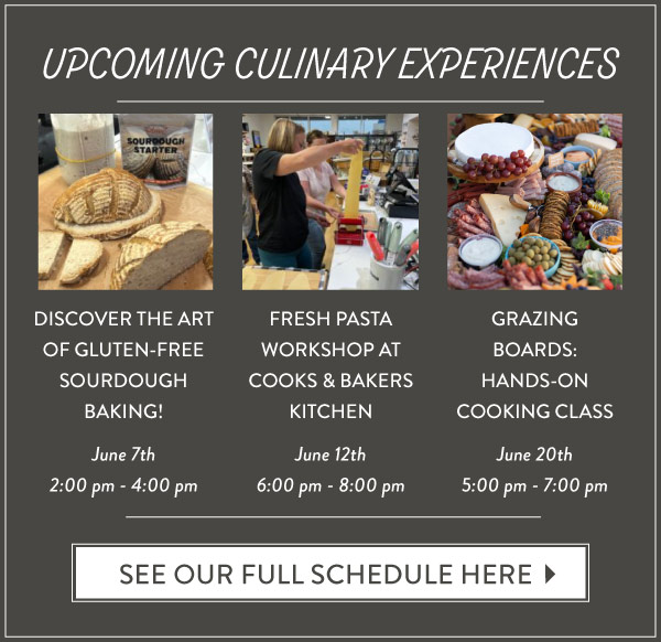 Upcoming Culinary Experiences at the Store