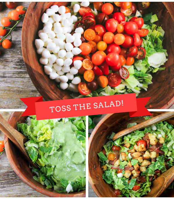 BLT+A Salad