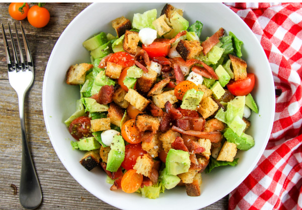 BLT+A Salad