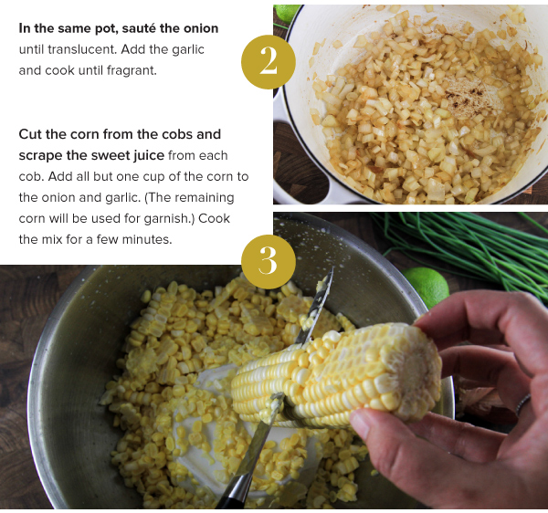 Chicken, Corn and Coconut Soup