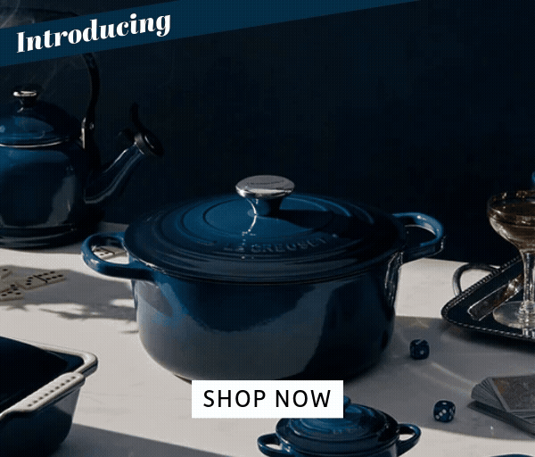 Nuit is the new color from Le Creuset!  Shop now!