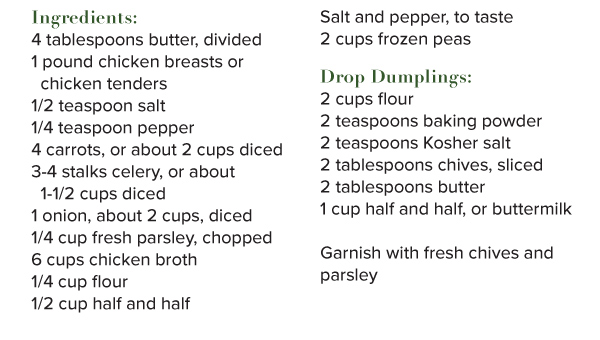 Chicken and Dumplings