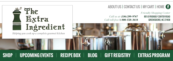 Extra Ingredient Masthead