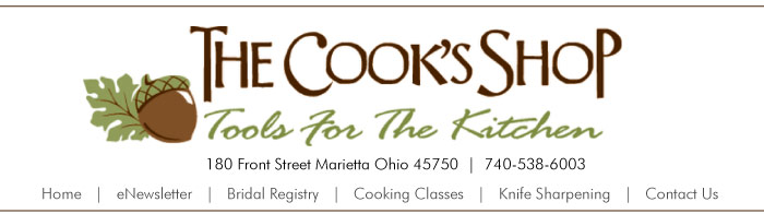 The Cook's Shop Masthead